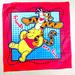 Disney Other | Disney Winnie The Pooh & Tigger Red Bandana/Napkin. Friends Are Fun. Nwt | Color: Blue/Red | Size: Os