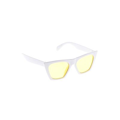 Sunglasses: White Solid Accessories