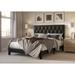 Lark Manor™ Aleahya Full Platform Bed Upholstered/Faux leather in Black | 43.9 H x 58.1 W x 80.3 D in | Wayfair 1D4139678534488C903186803265E5CB