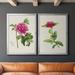 Red Barrel Studio® Pretty Pink Botanicals I - 2 Piece Picture Frame Print Set on Canvas Canvas, in Green/Red | 41.25 H x 61 W x 1.25 D in | Wayfair