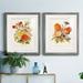 Red Barrel Studio® Antique Floral Bouquet I - 2 Piece Picture Frame Print Set on Canvas Canvas, in Orange/Red/Yellow | 16 H x 38 W x 1 D in | Wayfair