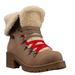 Lugz Adore Fur - Womens 6 Tan Boot Medium