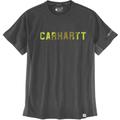 Carhartt Force Flex Block Logo T-shirt, gris, taille L