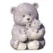 Roman 75661 - 8"H BEAR AND BABY STATUE (16336) Home Decor Animal Figurines