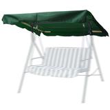 Canopy 66x45in Replacement Swing Canopy Yard Stylish Sun Shade, Green