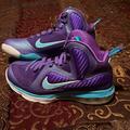 Nike Shoes | Nike Lebron 9 Summit Lake Hornets | Color: Blue/Purple | Size: 5.5bb