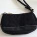 Coach Bags | Black Coach Wrist Bag Authentic Like New | Color: Black | Size: 6 By 9