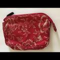 Ralph Lauren Bags | New Lauren Ralph Lauren Floral Clutch Cosmetic Bag Iphone Case Makeup Bag | Color: Red/Tan | Size: Os