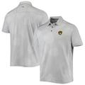 Men's Tommy Bahama Gray Milwaukee Brewers Palm Coast Delray Fond IslandZone Allover Polo