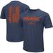 Men's Colosseum Heather Navy Syracuse Orange OHT Military Appreciation Flag 2.0 T-Shirt