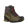 La Sportiva Ultra Raptor II Mid Leather GTX Hiking Shoes - Men's Ivy/Tango Red 46 34J-810317-46