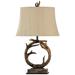 Stylecraft Dalton 30" High Open Ring Faux Antler Table Lamp