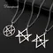 collier hexagonal religieux en acier inoxydable, pendentif de géométrie sacrée, bijoux spirituel Magie sacrée, colliers homme, colliers femme, colliers couple, amulette Cadeaux pour hommes, Cadeaux