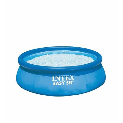 Intex - Swimming Pool Easy Set rund ø 305 h 76 aufblasbaren Rand einfach aufzustellen mit Pumpe Image