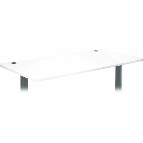 Tischplatte HHG-769 für Schreibtische, Schreibtischplatte, 160x80cm weiß - white