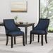 Thurber Upholstered Birch Wood Dining Chairs (Set of 2) by Christopher Knight Home