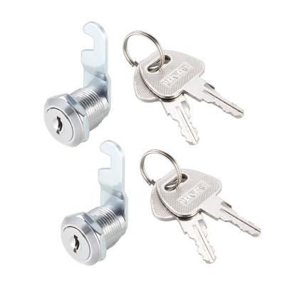 Cam Locks 20mm Cylinder Length for Max 1/2-inch Panel 2Pcs - 20mm Keyed Different