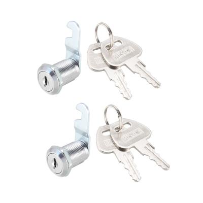 Cam Locks 25mm Cylinder Length for Max 5/8-inch Panel 2Pcs - 25mm Keyed Different