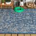 JONATHAN Y Sinjuri Bohemian Textured Weave Floral Indoor/Outdoor Area Rug