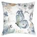 Rosalind Wheeler Ajub Outdoor Decorative Pillow Polyester/Polyfill blend | 18 H x 18 W in | Wayfair 650BB40CDEA148B7A8889F7B520911EB