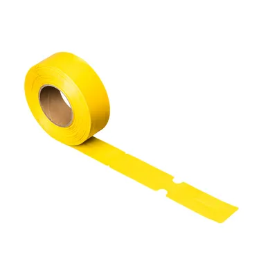 1000 Stück Schlaufenetiketten 50 x 248 mm, gelb Image
