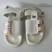 Adidas Shoes | Adidas Originals Adilette Sandal 4.0 Mens Size 11 White Orange Strap (Gz8828) | Color: White | Size: 11