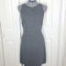 American Eagle Outfitters Dresses | American Eagle Outfitters Sleeveless Gray Wool Blend Dress Size 10 | Color: Gray | Size: 10