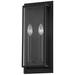 Winslow 17 1/2" High Textured Black Outdoor Wall Light