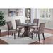 Red Barrel Studio® Dining Set Wood/Upholstered in Brown | Wayfair 982FFBD2536F41B89F317ACE74AC6A1A