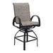 Red Barrel Studio® Temani 30" Patio Bar Stool, Synthetic in Brown | 44.37 H x 29.72 W x 25.59 D in | Wayfair 2A8757C05D2D44B3B7BF387FE45AAC9E