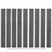 vidaXL Fence Board Fence Panel Border Edging Garden Fence 9 Pcs WPC 66.9" - 66.9" x 8"