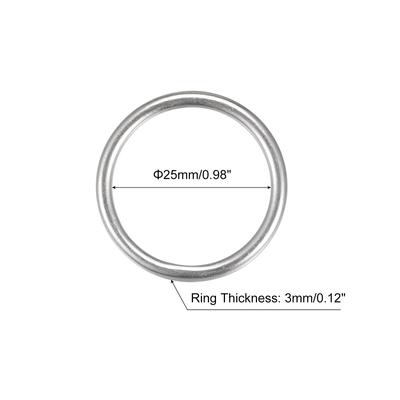 316 Stainless Steel O Rings, Welded Round O-Ring