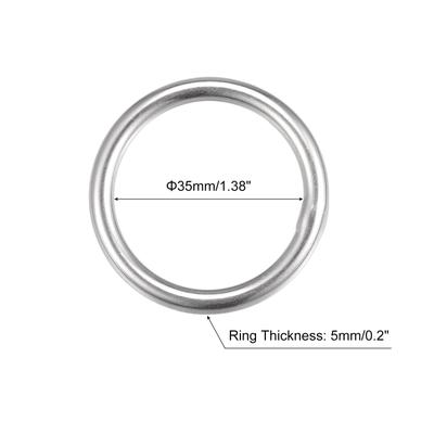 316 Stainless Steel O Rings, Welded Round O-Ring