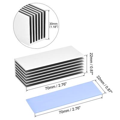 Aluminum Heatsink with Tools and Pre-Cut Thermal Pad