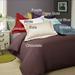 Solid 300 Thread Count 3-piece Duvet Cover Set