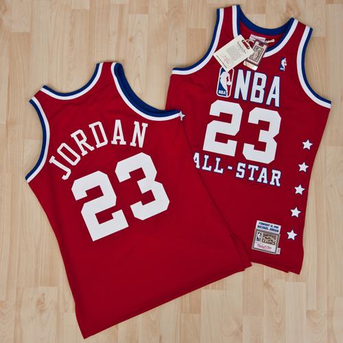 NBA 1989 East Michael Jordan Authentic All-Star Trikot von Mitchell & Ness – Herren