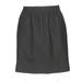 J. Crew Skirts | J. Crew Pencil Skirt Black With Ruffle Waist Size 00 Wool Blend - 766 | Color: Black | Size: 00