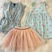 Zara Dresses | 18-24 Months Babytoddler Bundle Little Girl Gap Zara Summer | Color: Green/Pink | Size: 18-24mb