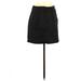 Banana Republic Factory Store Casual Mini Skirt Mini: Black Solid Bottoms - Women's Size 6