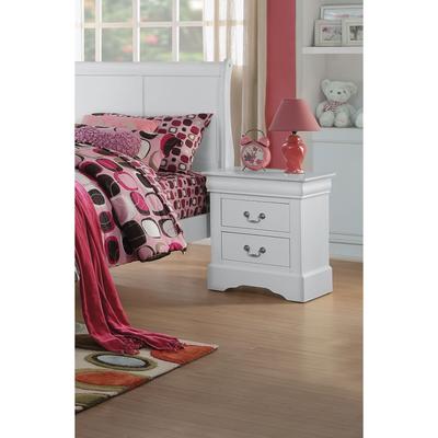 Nightstand Bedroom by Acme in White