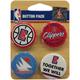 Los Angeles Clippers 4 Pack Button Badges
