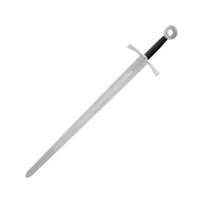 Gladius White Knight Sword 29.25" unsharpened carbon steel blade Metal alloy handle 3522