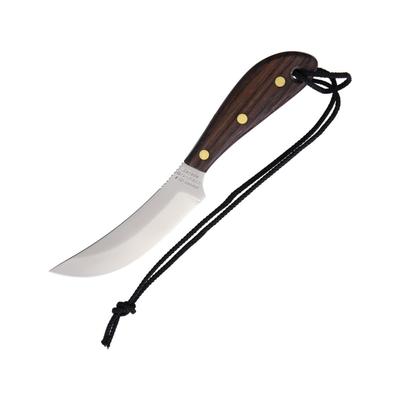 Grohmann Standard Skinner Rosewood Knife 4.88" satin finish stainless skinner blade Rosewood handle R101S