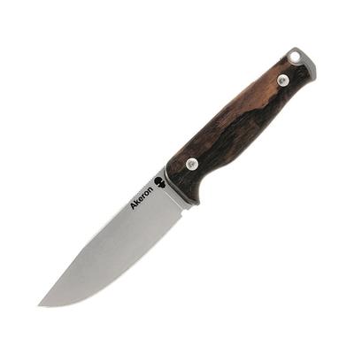 Akeron Ekinox V3 Fixed Blade Ziricote Knife 4.5