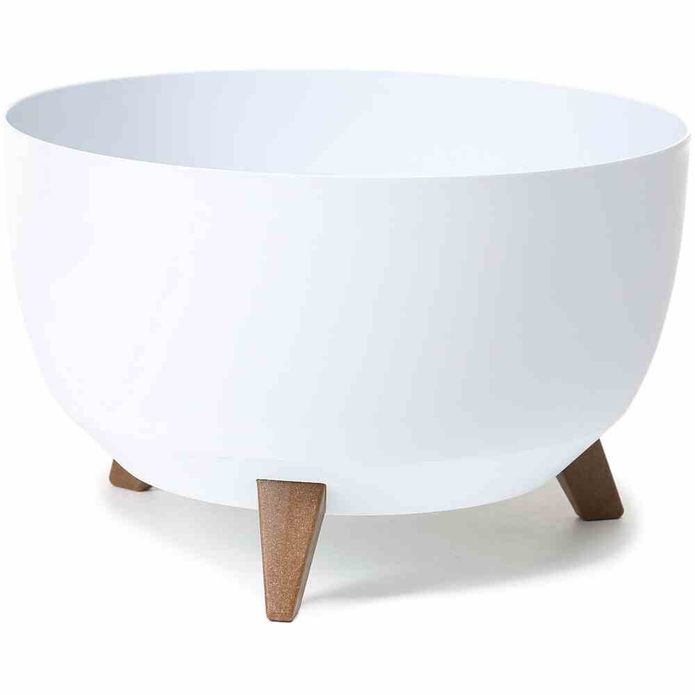 SIENA GARDEN Pflanzgefäß OSLO weiß 40 cm M82583 Image