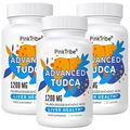 TUDCA (Tauroursodeoxycholic Acid) Liver Support Supplement 3 Pack - 1200mg Per Serving, for Detox and Cleanse and Digestive Health, 180 Capsules