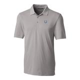 Men's Cutter & Buck Gray Indianapolis Colts Big Tall Forge Stretch Polo