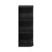 Ebern Designs Cresta Standard Bookcase Wood in Black | 31.5 H x 12.01 W x 9.3 D in | Wayfair C74AC58C64EA4E43A3E8BD62924A925C