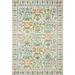 Black 45 x 27 x 0.38 in Area Rug - Rifle Paper Co. x Loloi Eden Mughal Garden Cream Rug feat CloudPile Polyester/Cotton | Wayfair