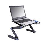 Inbox Zero Portable Laptop Cart Stand Metal in Black | 18.5 H x 16.53 W x 10.23 D in | Wayfair B5A082F6151541EAB08151A06E7063E8